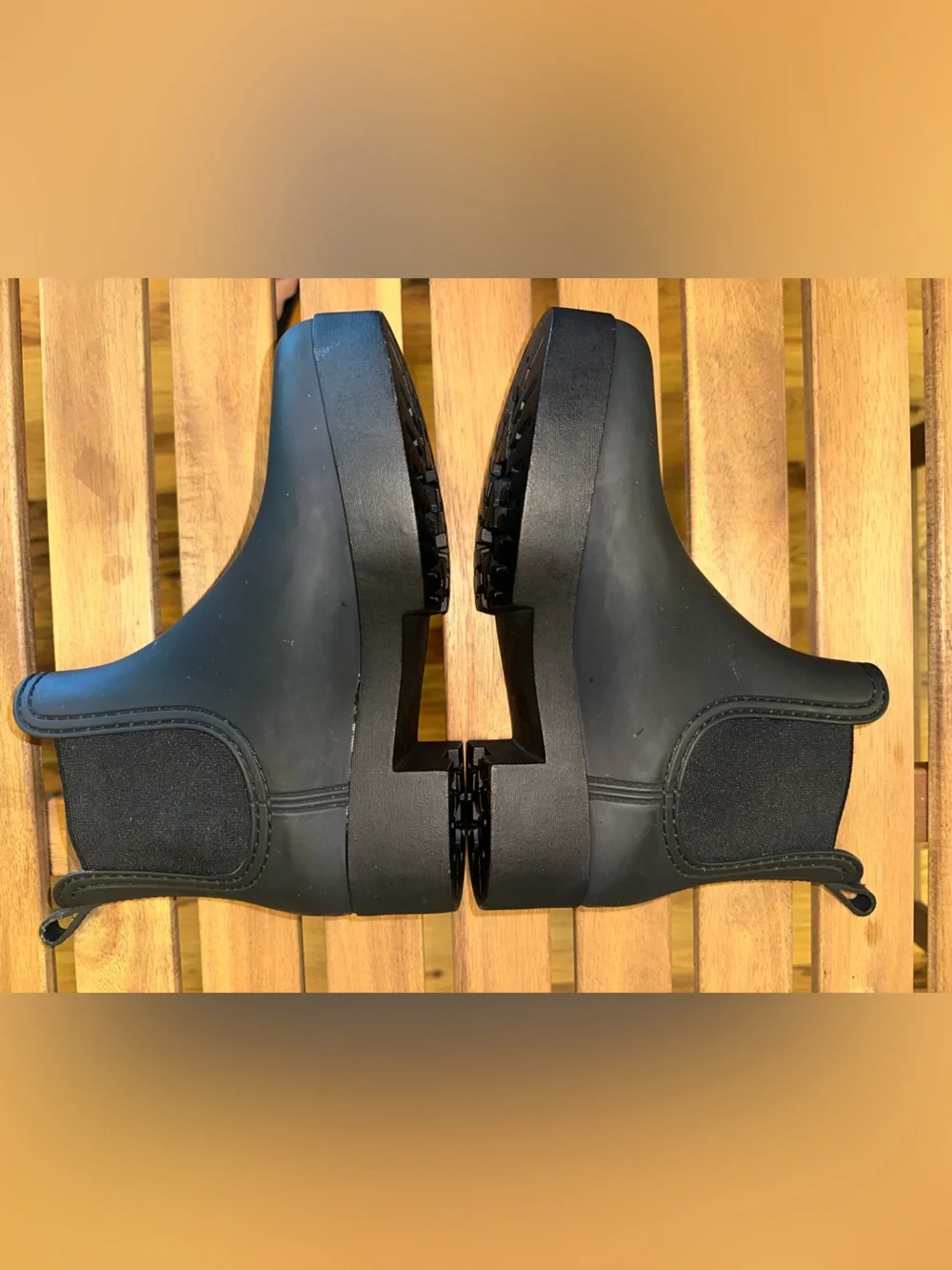 Jeffrey Campbell Cloudy Waterproof Chelsea Rain Boot  Women Size 8.0